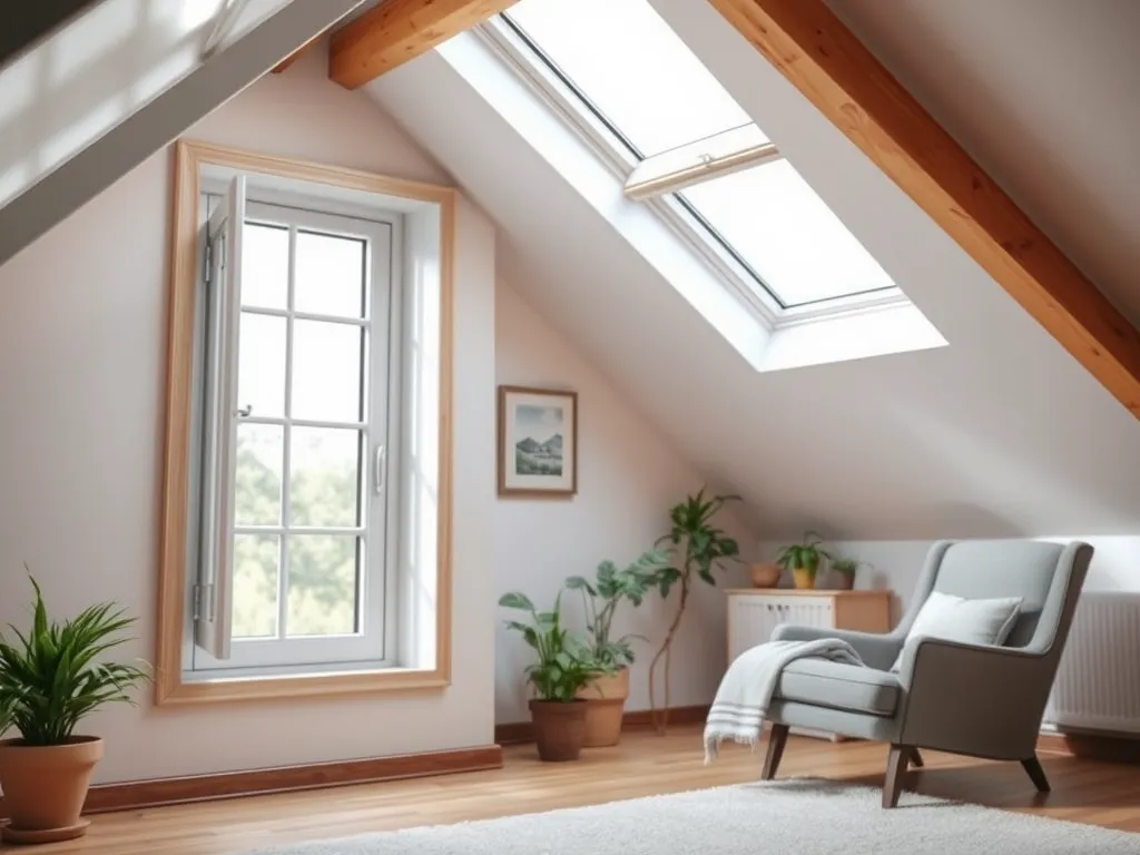 Na jakiej wysokości dać okno dachowe?